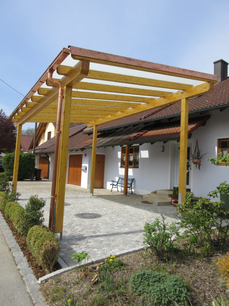 Carport Frontansicht